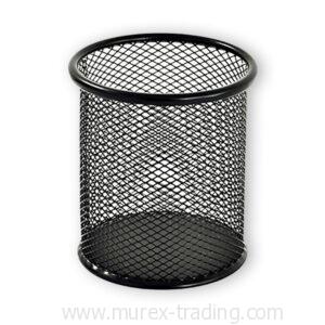 Metal Mesh Pen Stand (Black)