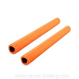 Book Cover (Orange Kraft) Ribbed Kraft Paper w/ Lamination (10 meter per Roll)