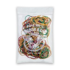 Falcon Rubber Bands (TMBK-BDBA-A) - Assorted Colour 80g