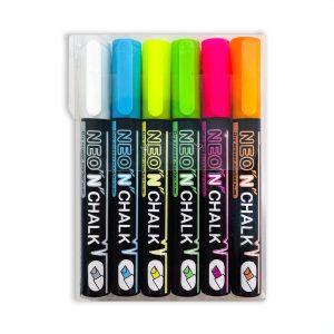 Marvy NEON Chalk Marker (MU-490-6V)